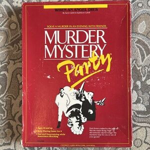 4/$20 Murder Mystery Party - When An Angel Dies. Vintage 1986. Complete. 18+